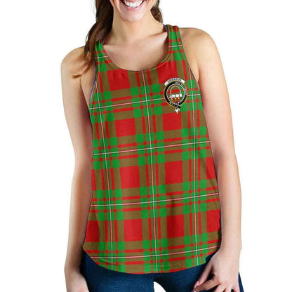 Grierson Tartan Crest Women Racerback Tank