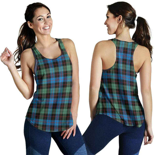 Guthrie Ancient Tartan Plaid Women Racerback Tank