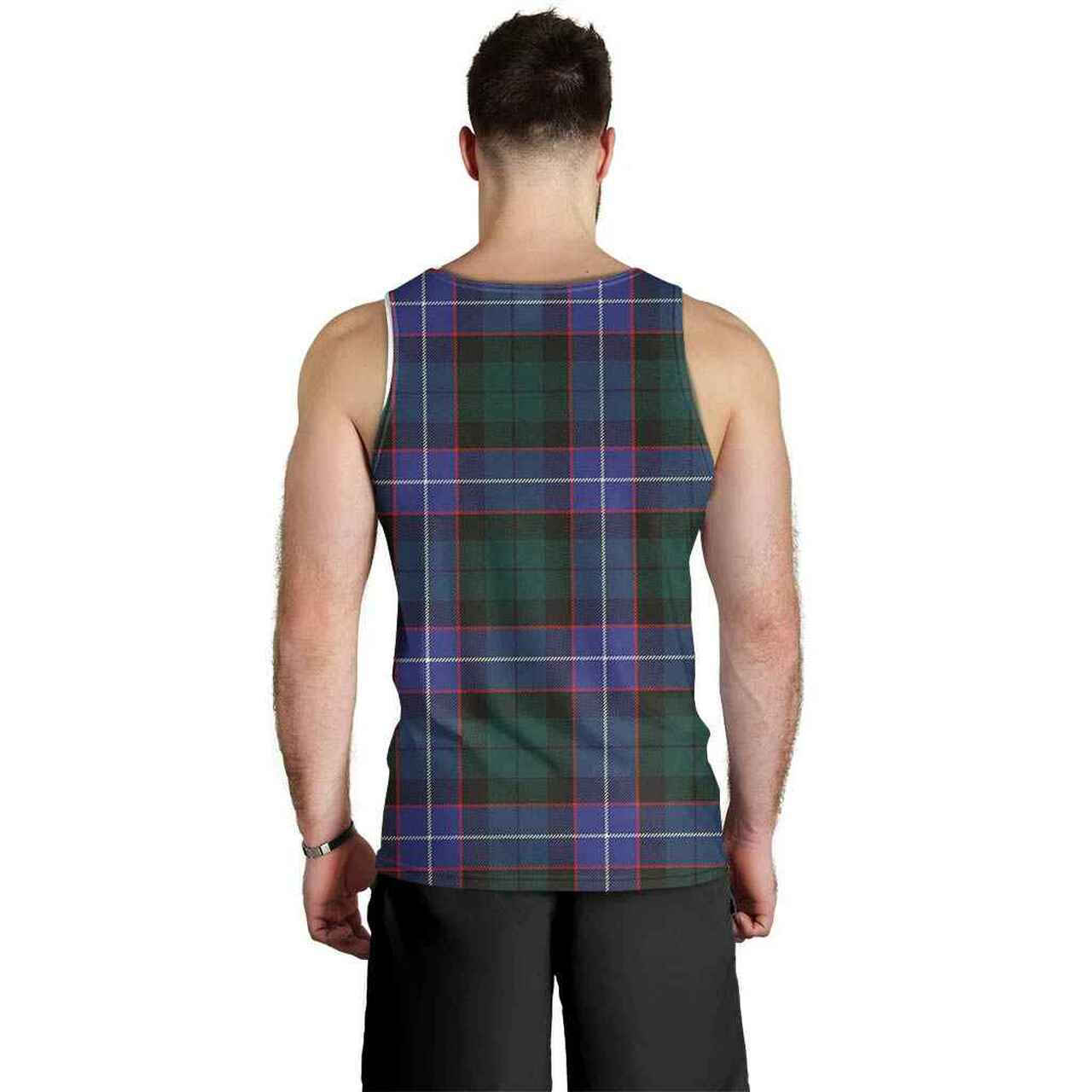 Guthrie Tartan Crest Men Tank Top