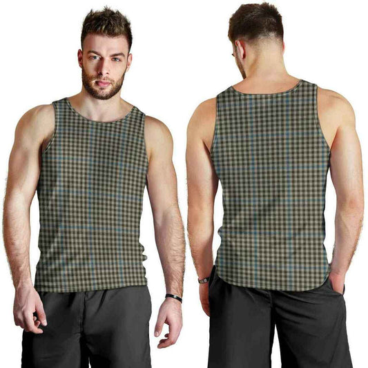 Haig Check Tartan Plaid Men Tank Top