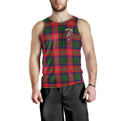 Haig Tartan Crest Men Tank Top