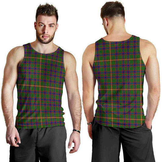 Hall Tartan Plaid Men Tank Top