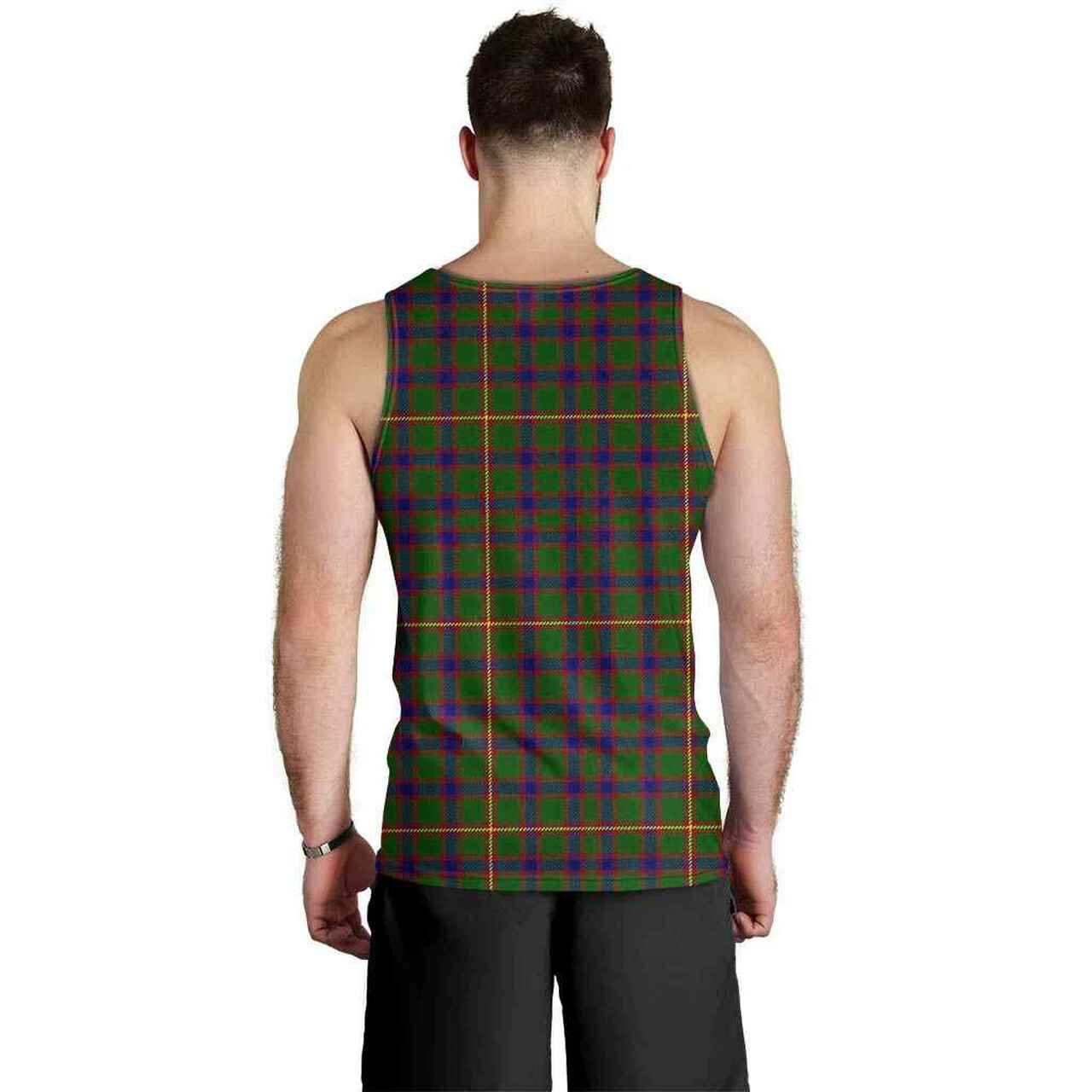 Hall Tartan Plaid Men Tank Top