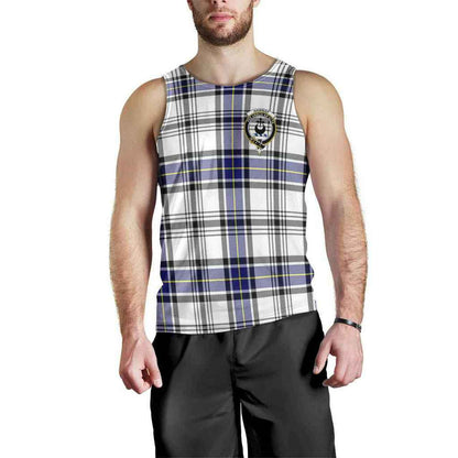 Hannay Tartan Crest Men Tank Top