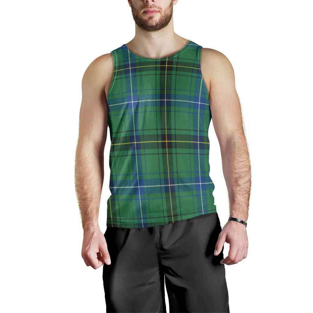 Henderson Ancient Tartan Plaid Men Tank Top