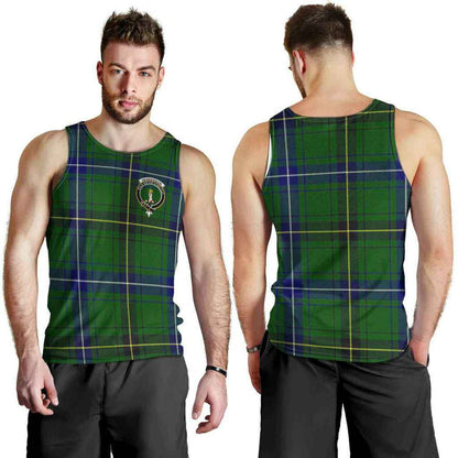 Henderson Tartan Crest Men Tank Top