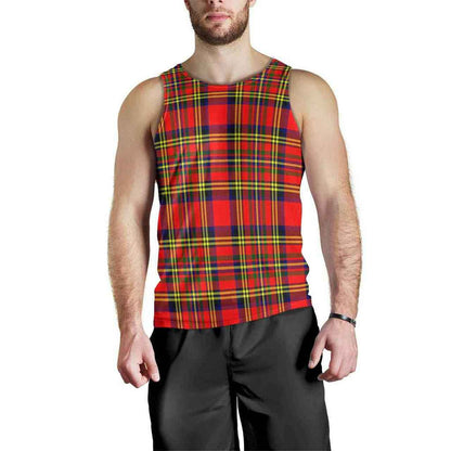 Hepburn Tartan Plaid Men Tank Top