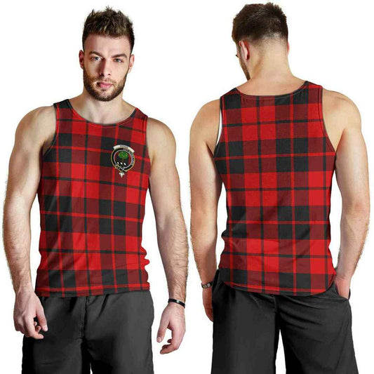 Hogg (or Hog) Tartan Crest Men Tank Top