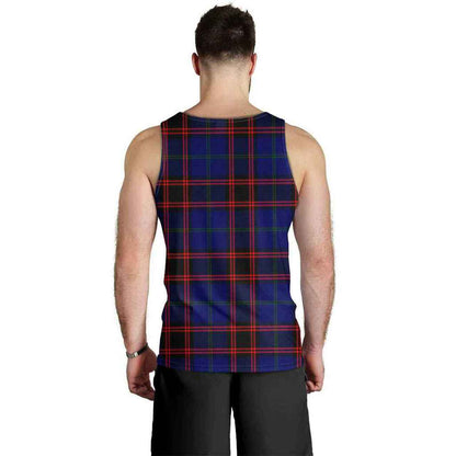 Home Modern Tartan Plaid Men Tank Top