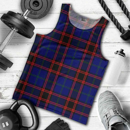 Home Modern Tartan Plaid Men Tank Top