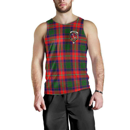 Hopkirk Tartan Crest Men Tank Top