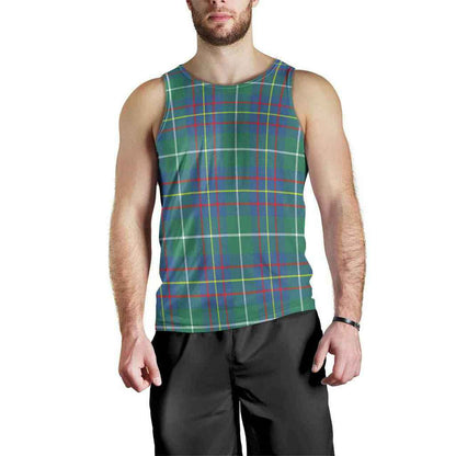 Inglis Ancient Tartan Plaid Men Tank Top