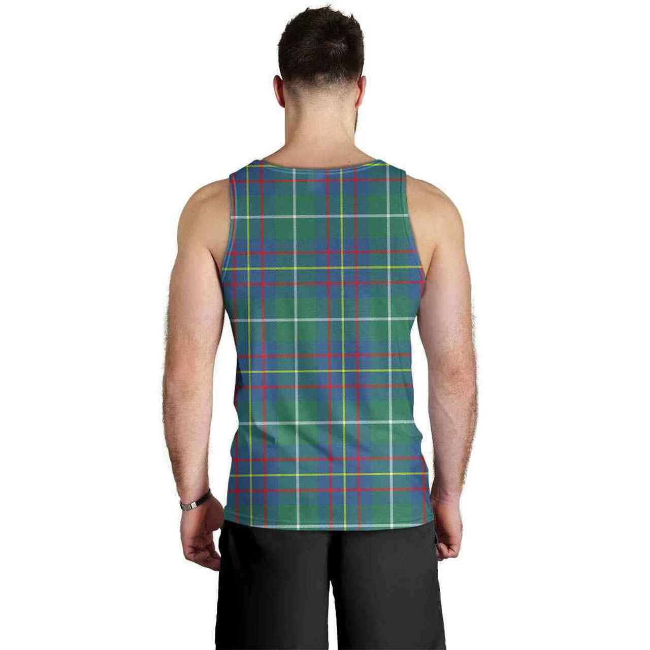 Inglis Ancient Tartan Plaid Men Tank Top