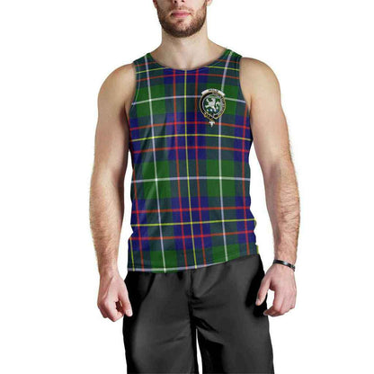 Inglis Tartan Crest Men Tank Top