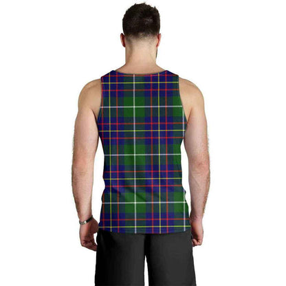 Inglis Modern Tartan Plaid Men Tank Top