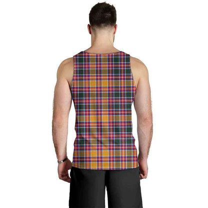 Jacobite Tartan Plaid Men Tank Top