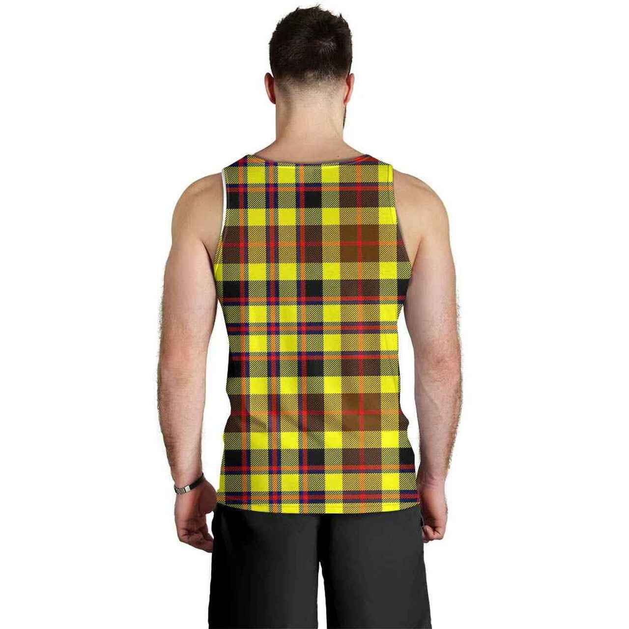 Jardine Tartan Crest Men Tank Top