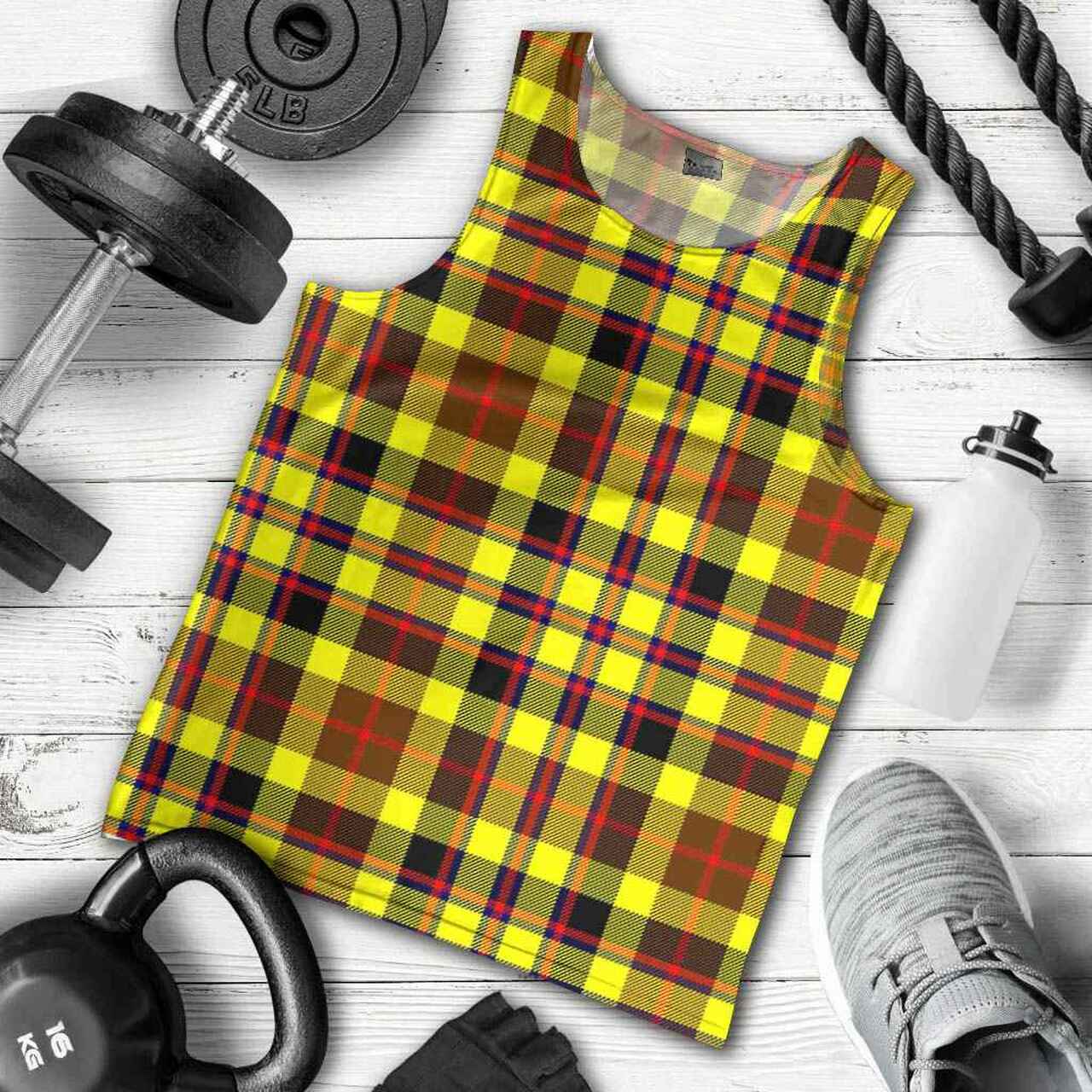 Jardine Tartan Plaid Men Tank Top