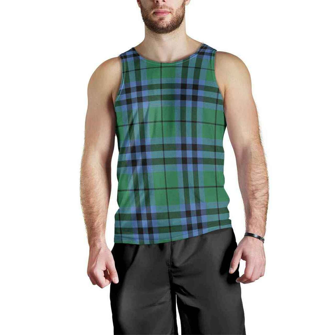 Keith Ancient Tartan Plaid Men Tank Top