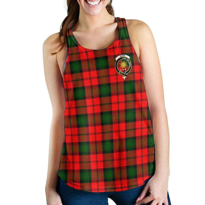 Kerr Tartan Crest Women Racerback Tank