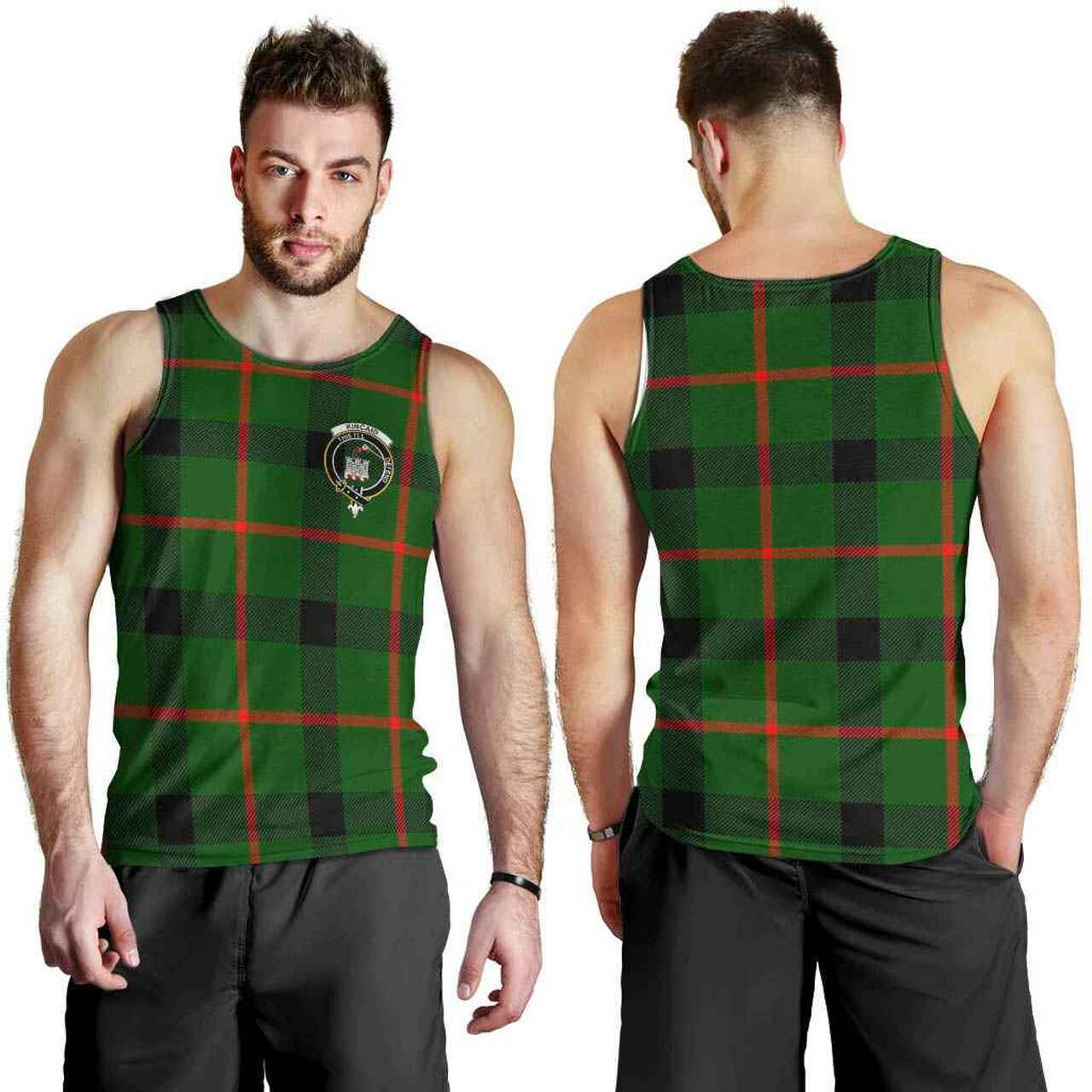 Kincaid Tartan Crest Men Tank Top