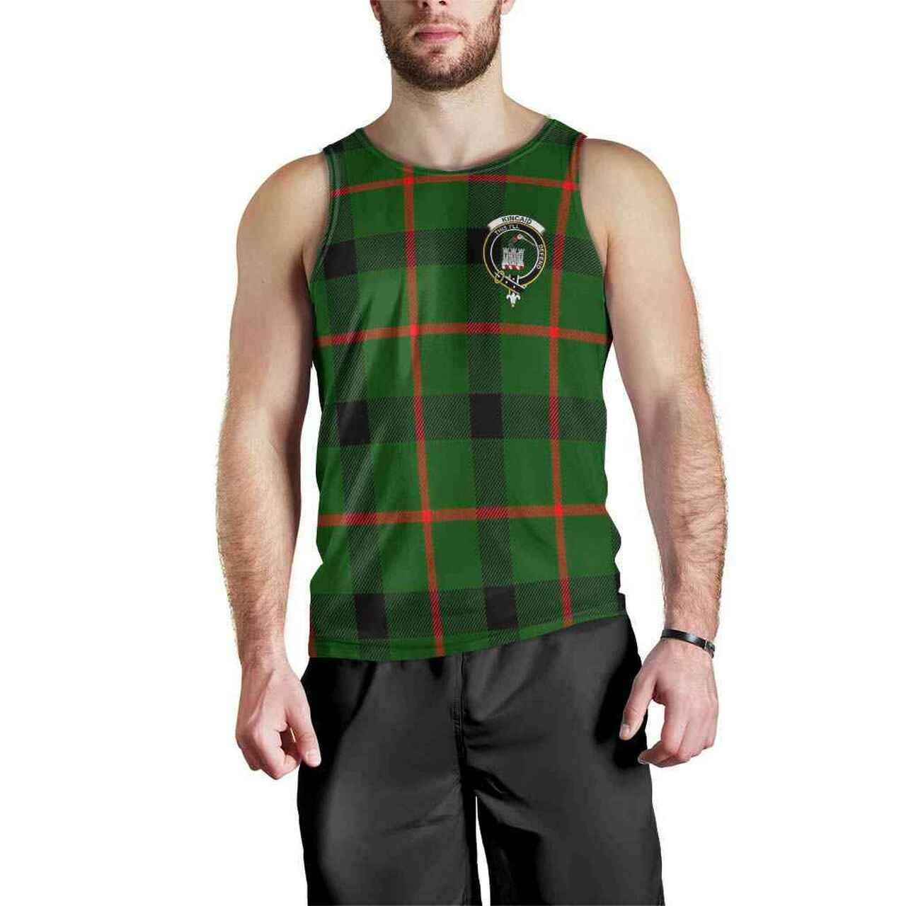 Kincaid Tartan Crest Men Tank Top