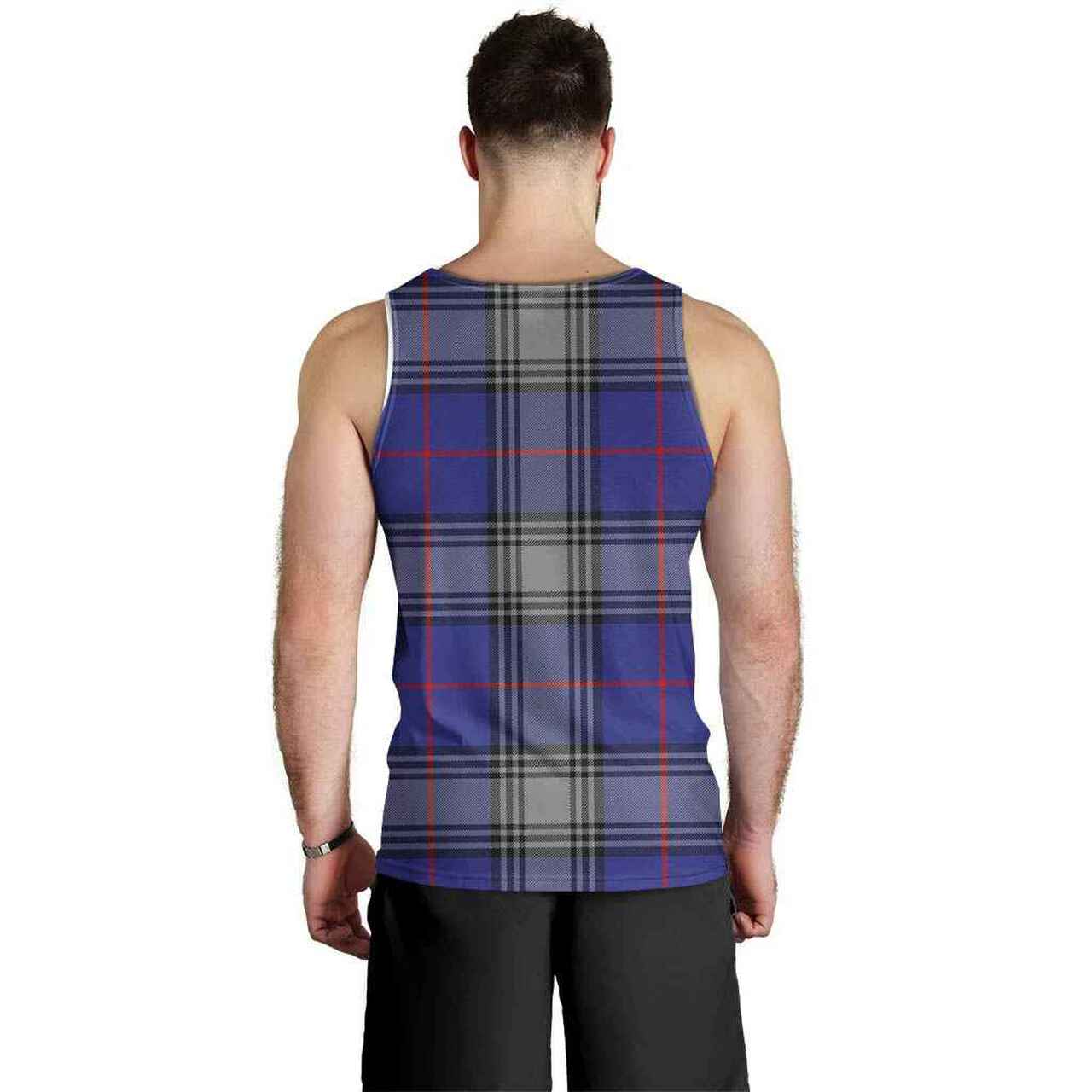 Kinnaird Tartan Crest Men Tank Top