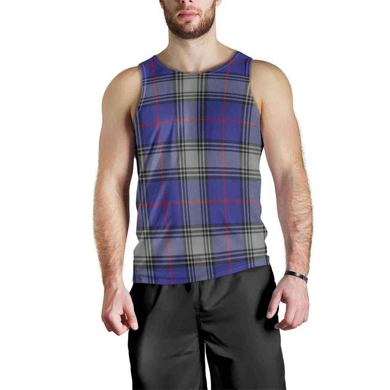 Kinnaird Tartan Plaid Men Tank Top