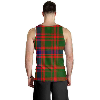 Kinninmont Tartan Crest Men Tank Top