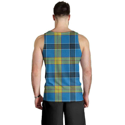 Laing Tartan Plaid Men Tank Top