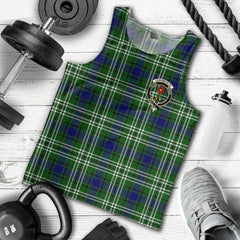Learmonth Tartan Crest Men Tank Top