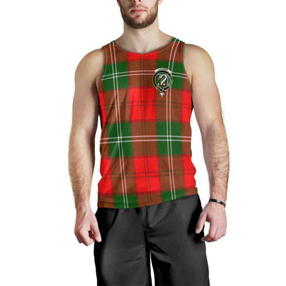 Lennox Tartan Crest Men Tank Top