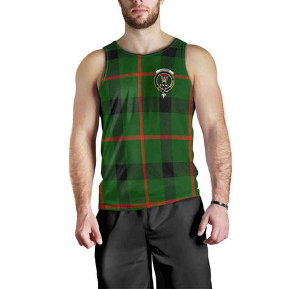 Lennox (Lennox Kincaid) Tartan Crest Men Tank Top