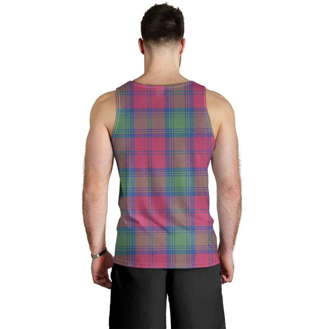 Lindsay Ancient Tartan Plaid Men Tank Top