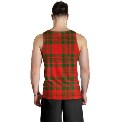 Livingstone Modern Tartan Plaid Men Tank Top