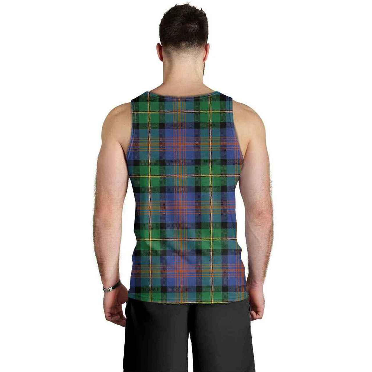 Logan Ancient Tartan Plaid Men Tank Top