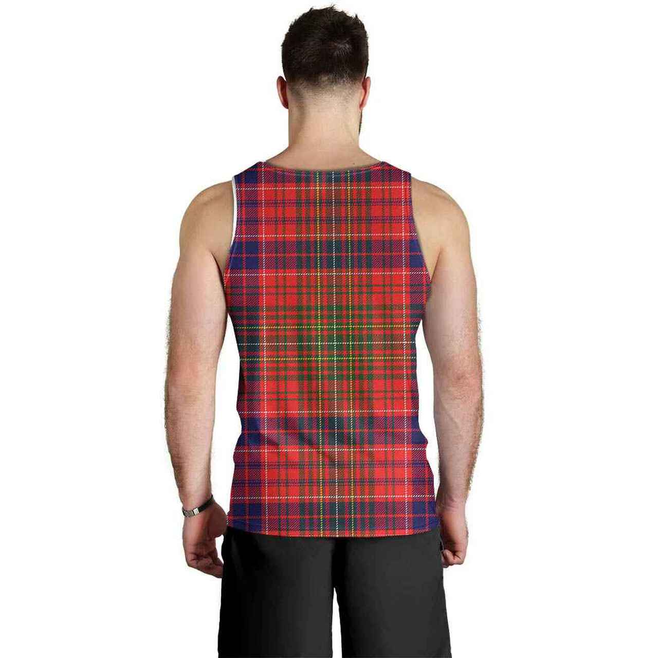 Lumsden Tartan Crest Men Tank Top