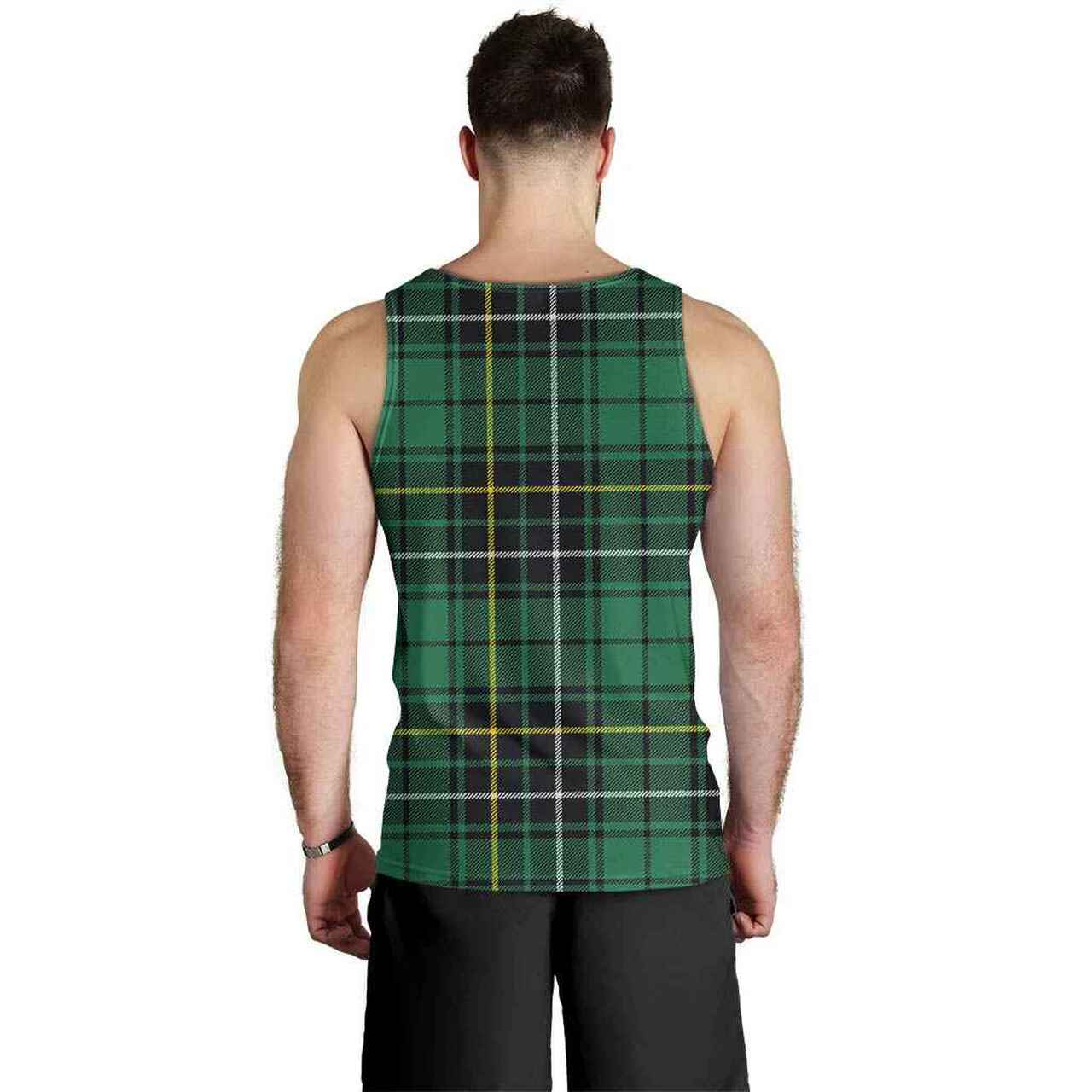 MacAlpine Ancient Tartan Plaid Men Tank Top