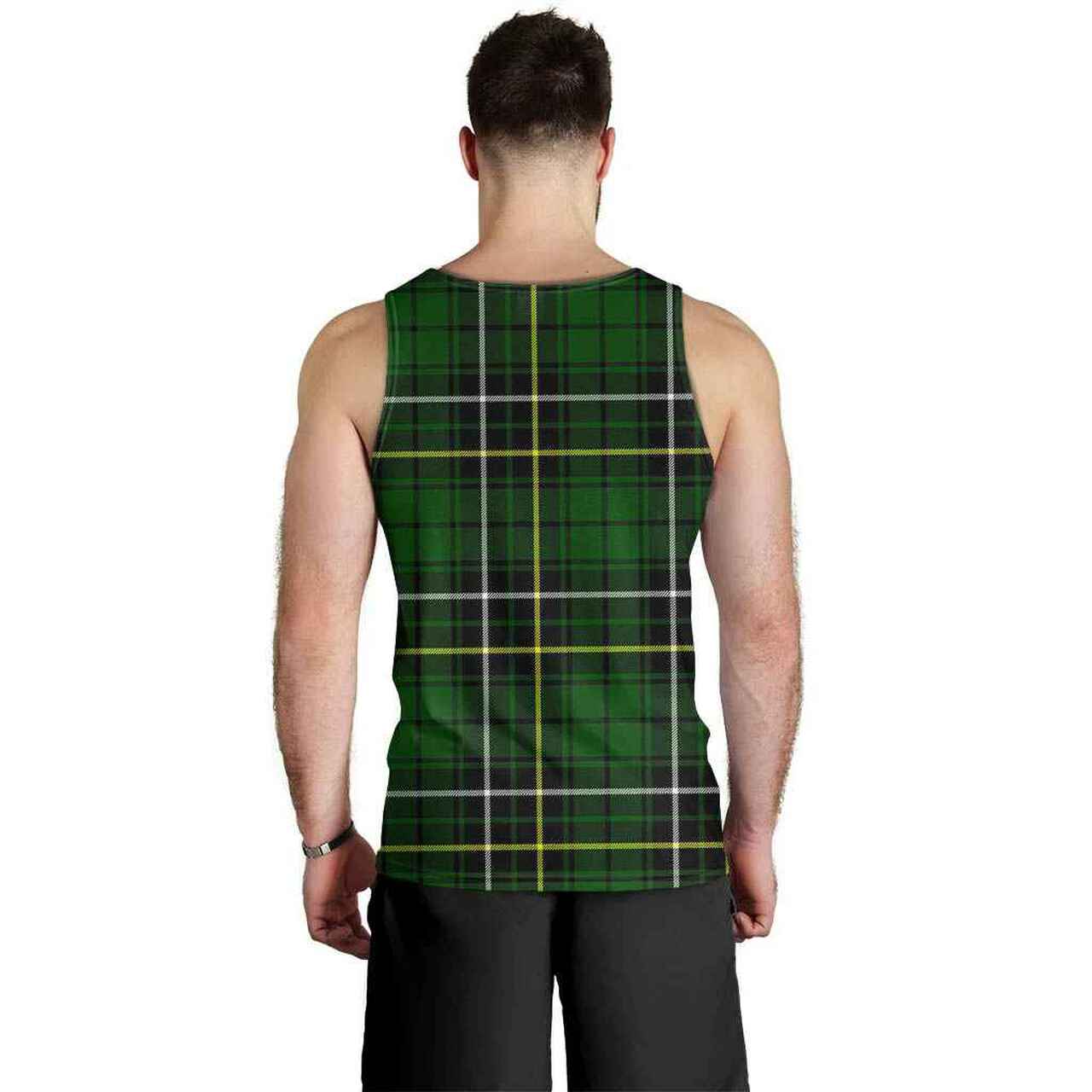 MacAlpine Modern Tartan Plaid Men Tank Top