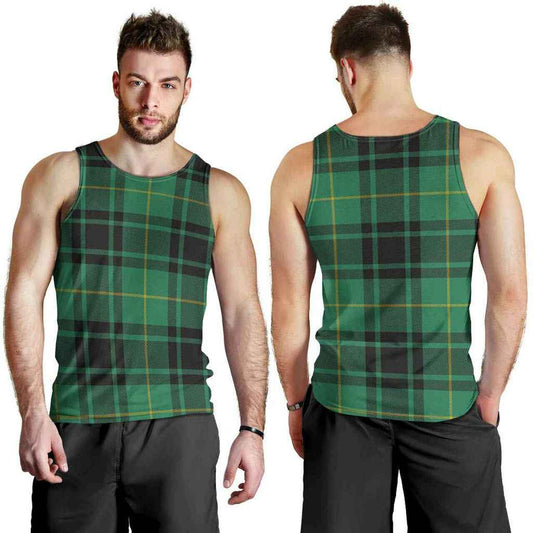 MacArthur Ancient Tartan Plaid Men Tank Top