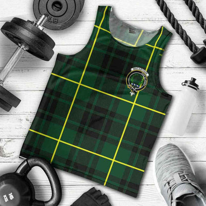 MacArthur Tartan Crest Men Tank Top