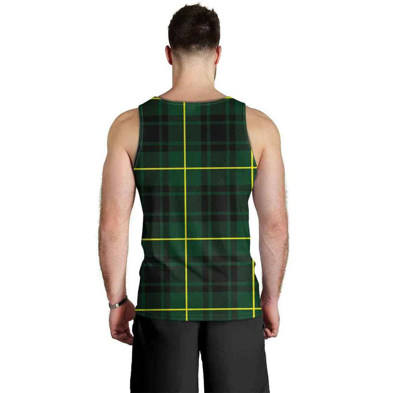 MacArthur Modern Tartan Plaid Men Tank Top