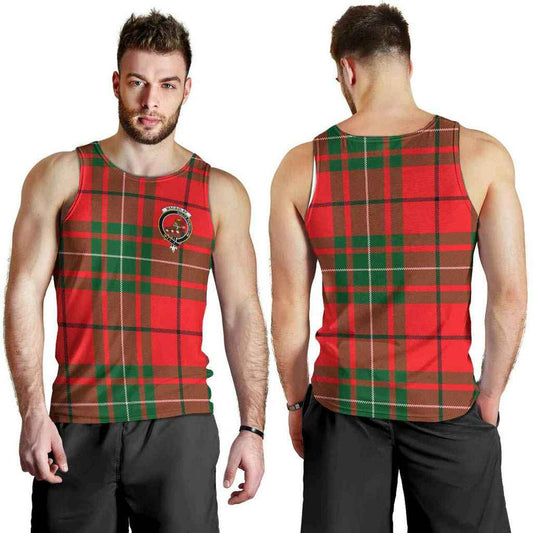 MacAulay Tartan Crest Men Tank Top