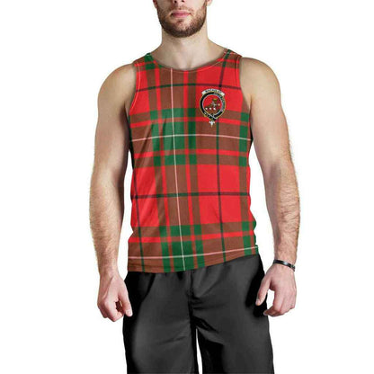 MacAulay Tartan Crest Men Tank Top