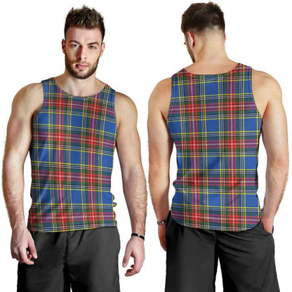 MacBeth Modern Tartan Plaid Men Tank Top