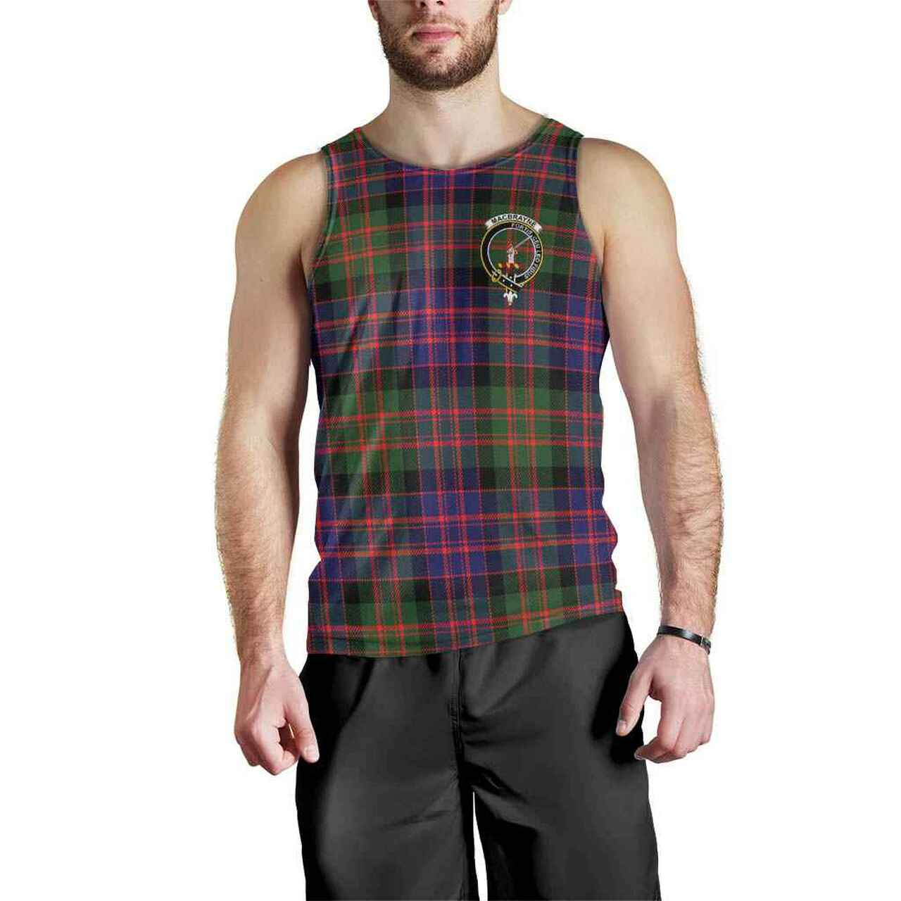 MacBrayne Tartan Crest Men Tank Top