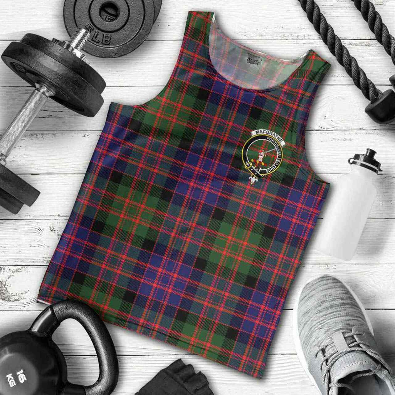 MacBrayne Tartan Crest Men Tank Top