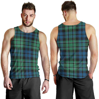 MacCallum Ancient Tartan Plaid Men Tank Top