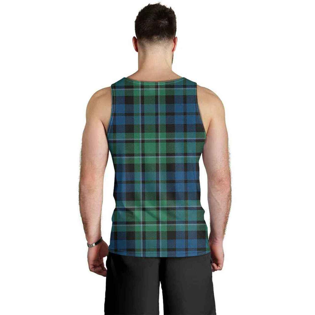 MacCallum Ancient Tartan Plaid Men Tank Top