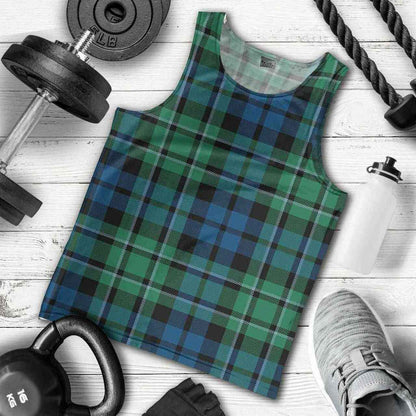 MacCallum Ancient Tartan Plaid Men Tank Top